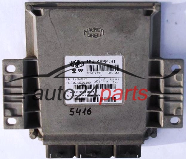 Μονάδα Ελέγχου Κινητήρα CITROEN C5 MAGNETI MARELLI IAW 48P2.31, IAW48P231, 16469034, 9642606280, 16394064, 9643790280