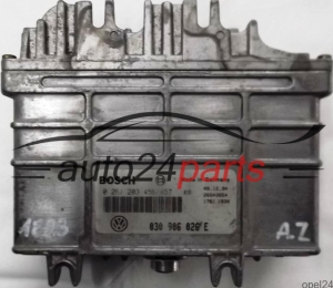 CALCULATEUR MOTEUR VW VOLKSWAGEN POLO 1.3 ADX BOSCH 0 261 203 456/457, 0261203456, 0261203457, 030 906 026 E, 030906026E