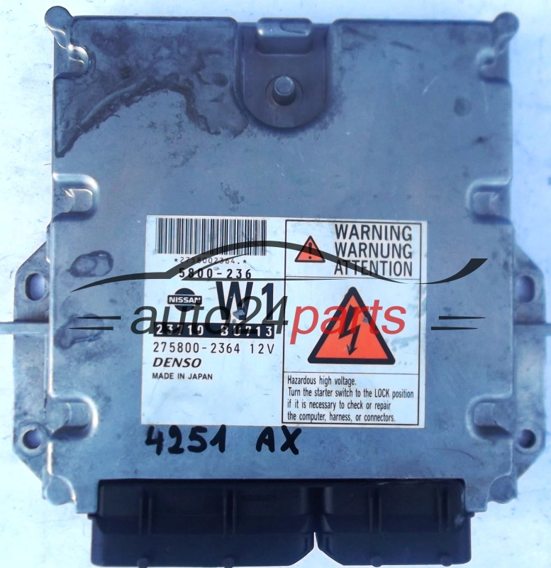 calculateur moteur pour nissan 