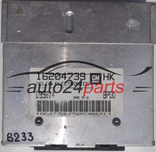 Μονάδα Ελέγχου Κινητήρα OPEL CORSA B 1.2, DELCO 16204739 HK, 16204739HK, D95014, BPDD