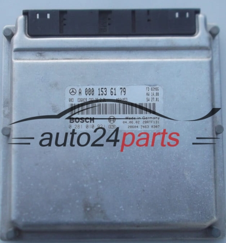 ECU CENTRALITA DE MOTOR MERCEDES SPRINTER 2.2 220 CDI A0001536179, 0001536179, A 000 153 61 79, BOSCH 0281010921, 0 281 010 921 