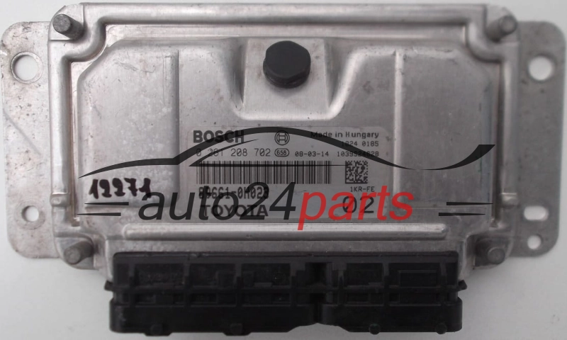 KOMPUTER STEROWNIK SILNIKA TOYOTA BOSCH 0 261 208 702, 0261208702, 89661-0H023, 896610H023