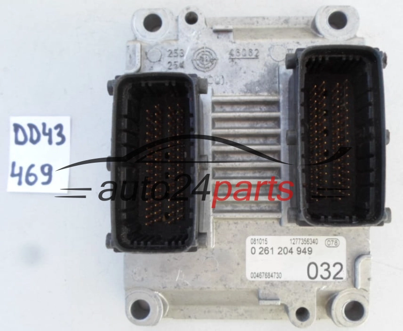 Centralina motore Alfa Romeo 156 2.0 TS 0261204949 00467684730 467684730 1277356340
