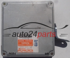 ECU ENGINE CONTROLLER TOYOTA CARINA DENSO 175700-5171, 1757005171, 89661-2B660, 896612B660