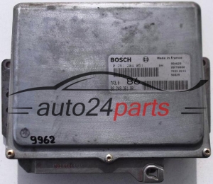 KOMPUTER STEROWNIK SILNIKA PEUGEOT 106 1.0, BOSCH 0 261 204 051, 0261204051, 96 249 361 80, 9624936180, MA3.0 86 -   9962, 10552, 15598