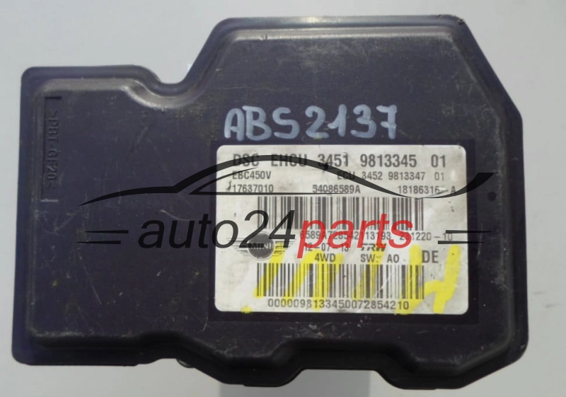 BOMBA DE ABS  BMW MINI 18186316-A,  54086589A