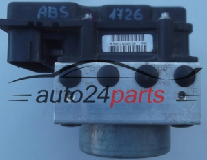 ABS POMPA I STEROWNIK FIAT 500 BOSCH 0 265 231 972,  51801319, 0 265 800 648
