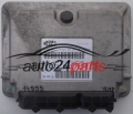 ECU ENGINE CONTROLLER FIAT PANDA 1.2 MAGNETI MARELLI IAW 4AF.S2, IAW4AFS2, 51798638, 61601.407.00, 6160140700