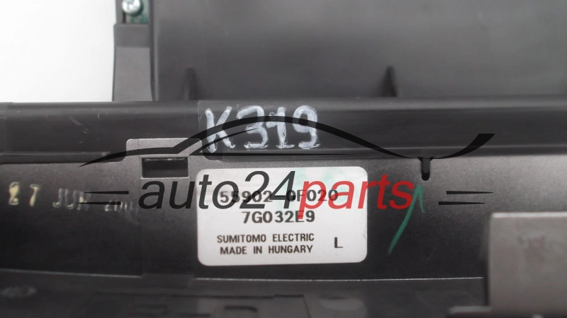 HEATING AND AIR CONDITIONING CONTROL TOYOTA 55902-0F020,  7G032E9