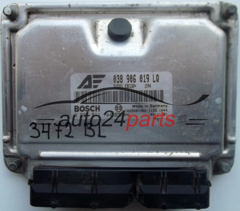calculateur moteur pour vw volkswagen sharan, seat alhambra 1.9 tdi