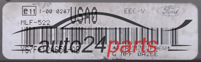 Centralina motore FORD COUGAR VISTEON YS7F-12A650-AB YS7F12A650AB USAO MLF-522