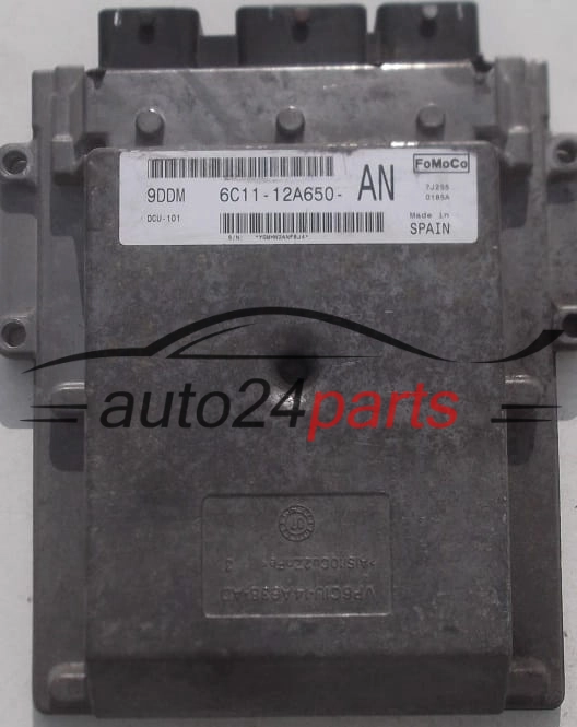 KOMPUTER STEROWNIK SILNIKA FORD TRANSIT 2.4 TDCI FoMoCo 6C11-12A650-AN, 6C1112A650AN