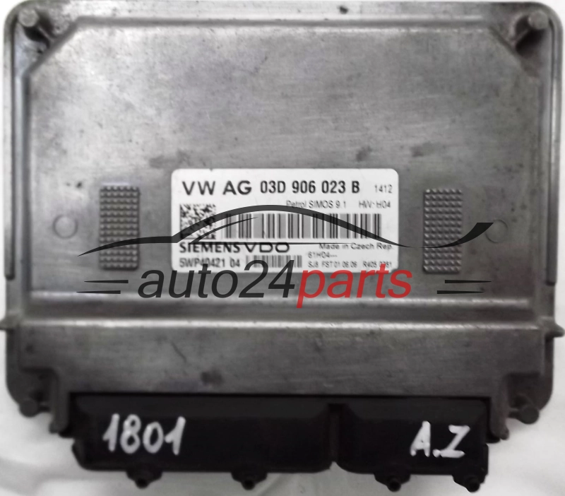 ΜΟΝΑΔΑ ΕΛΕΓΧΟΥ ΚΙΝΗΤΗΡΑ VW VOLKSWAGEN FOX 1.4 03D906023B