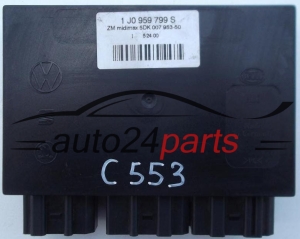 CENTRALKA MODUL STEROWNIK KOMFORTU VW SEAT SKODA HELLA 5DK 007 953-50