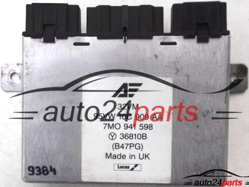 CENTRALITA DE CONFORT FORD SCORPIO 2.0, 95VW 10C 909 AA, 95VW10C909AA, 7MO 941 598, 7MO941598, 36810B 