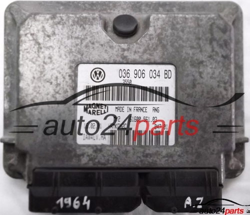 MOTORSTEUERGERÄT ECU STEUERGERÄT SEAT LEON TOLEDO 1.6 036906034BD, IAW4LVHA