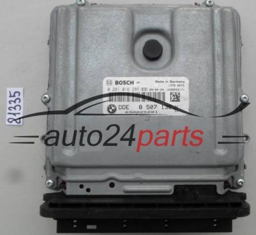 Μονάδα Ελέγχου Κινητήρα BMW E90 BOSCH 0 281 016 285, 0281016285, DDE 8 507 136, 8507136, DDE8507136