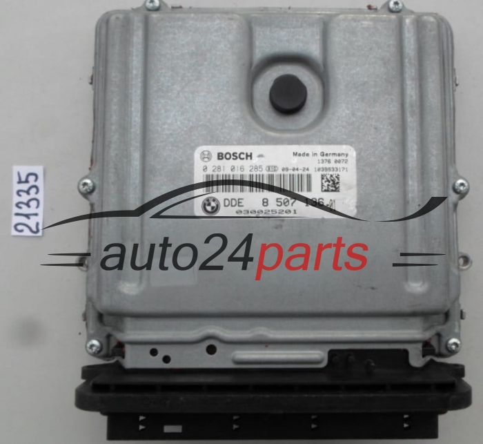 Μονάδα Ελέγχου Κινητήρα BMW E90 BOSCH 0 281 016 285, 0281016285, DDE 8 507 136, 8507136, DDE8507136