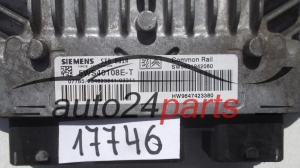 Μονάδα Ελέγχου Κινητήρα CITROEN BERLINGO 2.0 HDI SIEMENS 5WS40108E-T, SW9651942080, HW9647423380