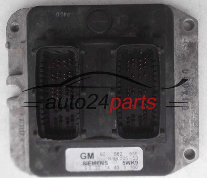 Μονάδα Ελέγχου Κινητήρα OPEL ASTRA ZAFIRA 1.8 X18XE1 SIEMENS 5WK9 5 160, 5WK95160, GM 90 582 539, 90582539