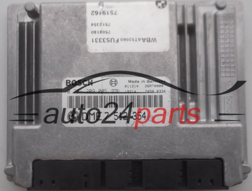 CENTRALINA MOTORE BMW E46 318 2.0 BOSCH 0 261 209 005, DME 7 512 354