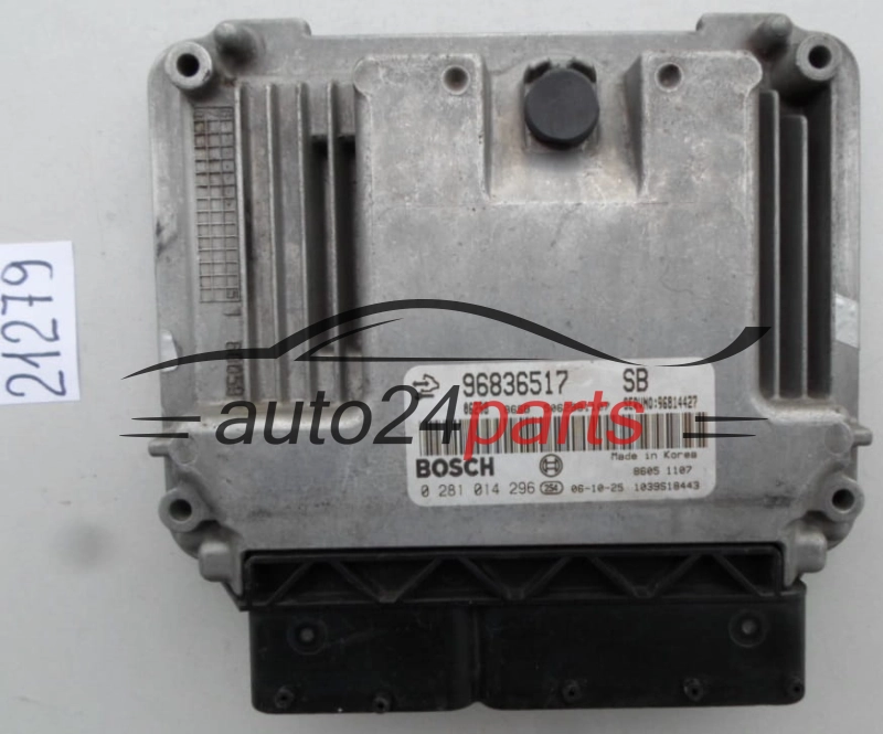 CHEVROLET CAPTIVA 2.0 CDTI BOSCH 0 281 014 296, 0281014296, 96836517 SB, 96836517SB, 96314427