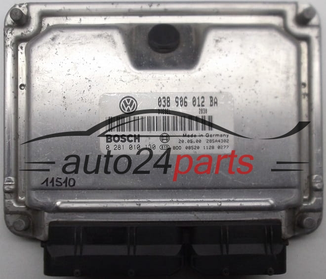 SKODA OCTAVIA 1.9 TDI ASV BOSCH 0 281 010 130, 0281010130, 038 906 012 BA, 038906012BA