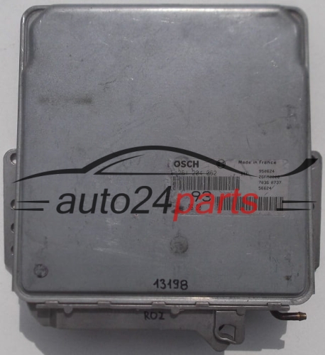 CENTRALITA DE MOTOR PEUGEOT 306 BOSCH 0 261 204 062, 0261204062, 96 245 188 80, 9624518880