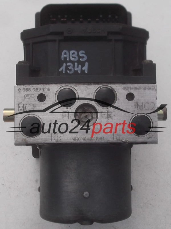 ABS POMPA I STEROWNIK FORD MONDEO BOSCH 0 265 222 015, 0265222015, 1S71-2M110-AE, 1S712M110AE, 0 265 800 007, 0265800007