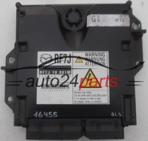 ECU CENTRALITA DE MOTOR MAZDA 6 2.0 CITD RF7J 18 881M, RF7J18881M, DENSO 275800-6581, 2758006581