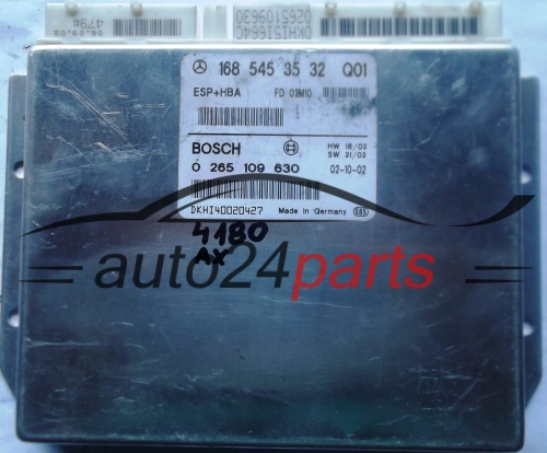CALCULATEUR ABS ESP+HBA MERCEDES W168 A1685453532