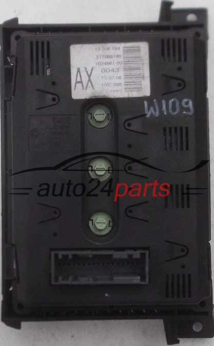 Schermo del display multifunzione radio OPEL ASTRA H ZAFIRA B GM 13 208 194 AX