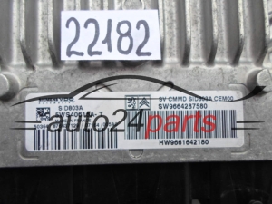 Μονάδα Ελέγχου Κινητήρα CITROEN 2.0 HDI 5WS40616A-T, 5WS40616AT, 9661642180, 9664287580, SID803A