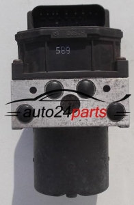 POMPE HYDRAULIQUE ET CALCULATEUR d'ABS ROVER 75 2.0 CDTI BOSCH 0 265 222 001, 0265222001, 0 265 800 001, 0265800001, 091/28/2/0569, 968/18/1/0492