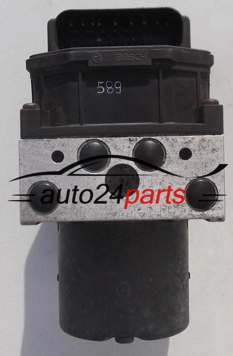 POMPE HYDRAULIQUE ET CALCULATEUR d'ABS ROVER 75 2.0 CDTI BOSCH 0 265 222 001, 0265222001, 0 265 800 001, 0265800001, 091/28/2/0569, 968/18/1/0492