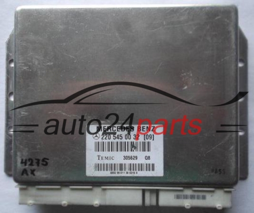 Centralina da suspensão  MERCEDES W220 TEMIC 305629 Q8,  A 220 545 00 32 (09)