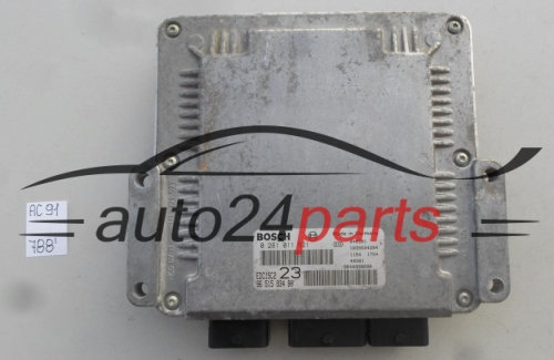 CITROEN XSARA PICASSO 2.0 HDI BOSCH 0 281 011 521, 0281011521, 96 515 934 80, 9651593480, EDC15C2 