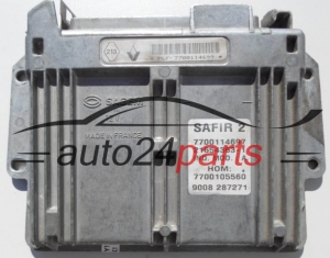 CALCULATEUR MOTEUR RENAULT TWINGO 1.2 Sagem 21654363-1, 216543631, 7700114699, 7700114697, 7700105560 