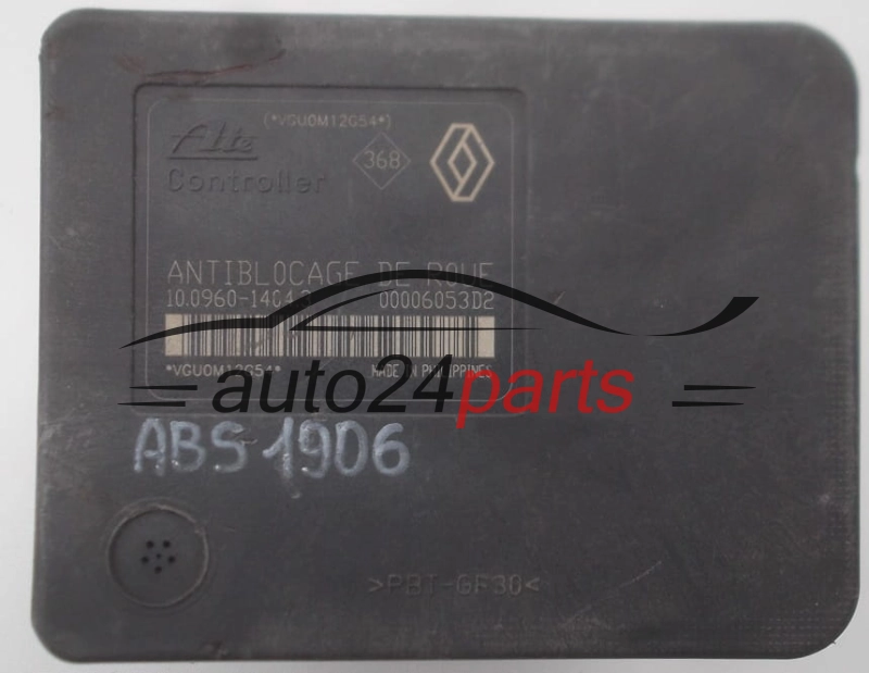 ABS POMPA CENTRALINA  RENAULT LAGUNA 8200007442B, ATE 10.0206-0001.4,  P5IT2AAY1, 10.0960-1404.3 
