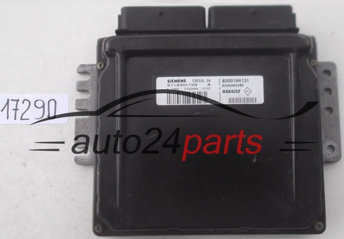 Μονάδα Ελέγχου Κινητήρα RENAULT CLIO 1.6 16V SIEMENS S118301109 A