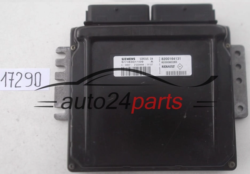 Μονάδα Ελέγχου Κινητήρα RENAULT CLIO 1.6 16V SIEMENS S118301109 A