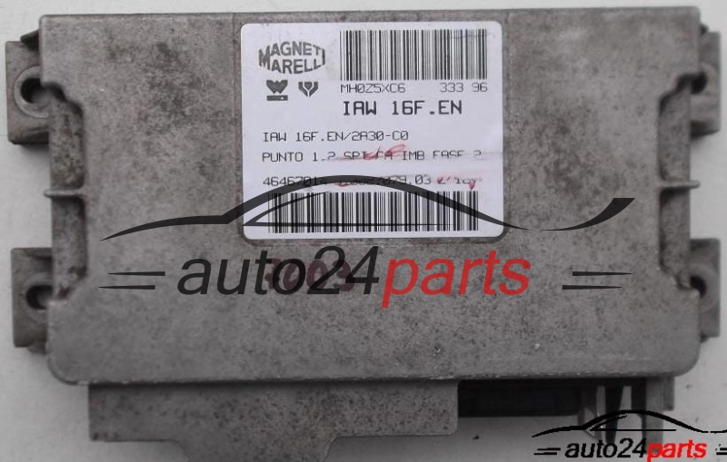 calculateur moteur pour fiat punto 1.2 
