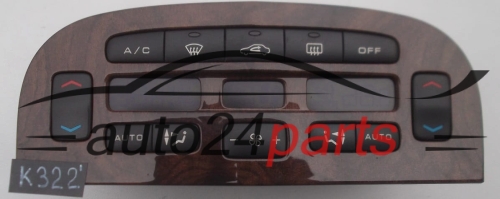 UNITE D'AFFICHAGE CLIMATRONIC PEUGEOT 607 96 295 526 GV