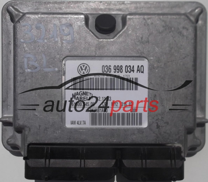 CENTRALINA DO MOTORE VW VOLKSWAGEN LUPO 1.4 036998034AQ, 036 998 034 AQ, IAW 4LV.TA, IAW4LV.TA, 61600.545.05, 6160054505, BENZIN 4LV 010 4769