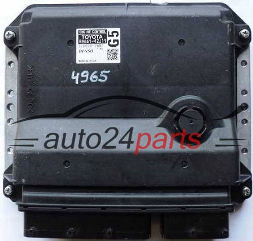 MOTORSTEUERGERÄT ECU STEUERGERAT TOYOTA G5 8966142J11, 89661-42J11, 2759002600, 27500-2600