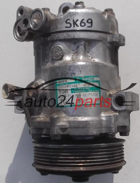 SPRĘŻARKA KLIMATYZACJI 1.3 CDTI Z13DT OPEL AGILA 13106850 TG1, 13 106 850 , 4706817, 92178275