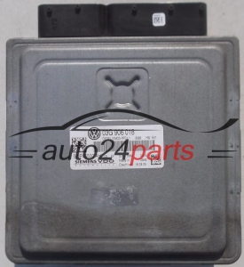 MOTORSTEUERGERÄT ECU STEUERGERÄT  VOLKSWAGEN PASSAT 2.0 TDI SIEMENS VDO 5WP45500 AH, 5WP45500AH, 03G 906 018, 03G906018, DIESEL SIMOS PPD1.1 