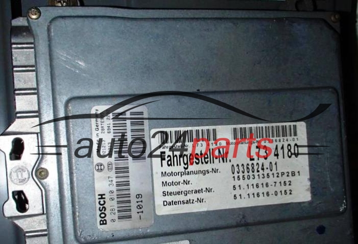 CENTRALINA DO MOTORE MAN 218 CV BOSCH 0 281 010 347, 0281010347, L73 4180
