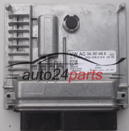 MOTORSTEUERGERÄT ECU STEUERGERÄT  VOLKSWAGEN GOLF SPORTSVAN 1.6 TDI DELPHI 28444729, 04L 907 445 B