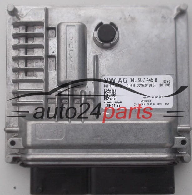MOTORSTEUERGERÄT ECU STEUERGERÄT  VOLKSWAGEN GOLF SPORTSVAN 1.6 TDI DELPHI 28444729, 04L 907 445 B